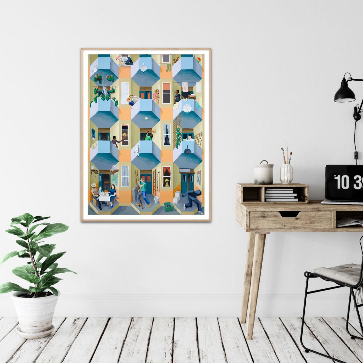 Melvyn Robinson, fine artist, enhance your space with high-quality limited edition art prints.
