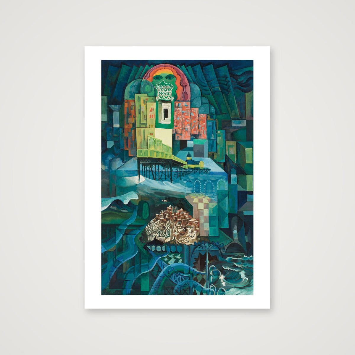 Kubla Khan (Broken Images) — A4 (21×30cm, 8×12") Print only