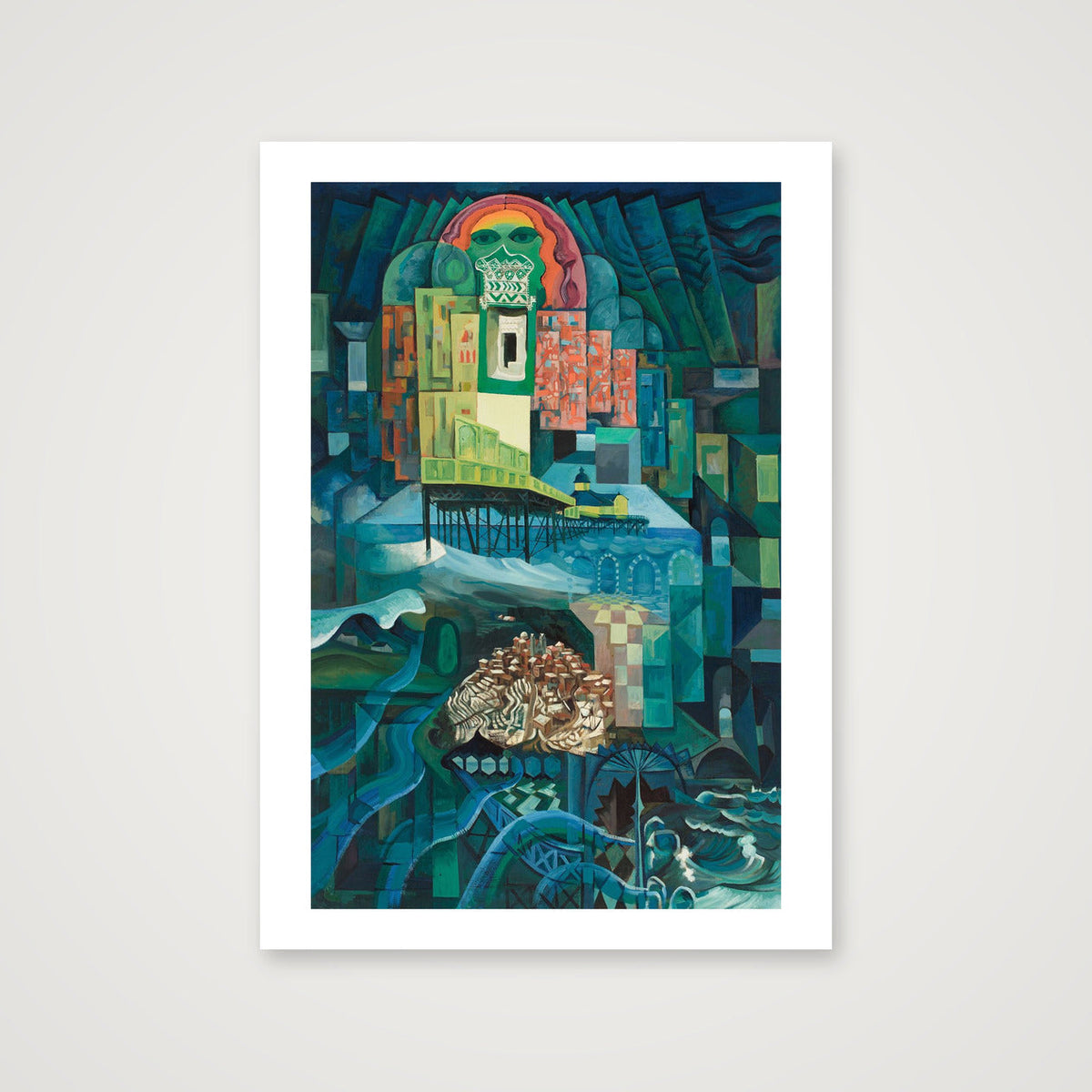Kubla Khan (Broken Images) — A3 (30×42cm, 12×17") Print only