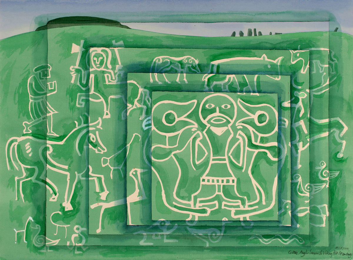 Celtic, Anglo-Saxon & Viking Hill Drawings