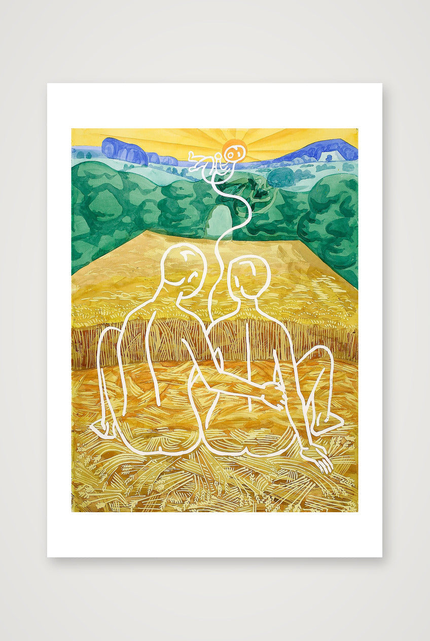 Sunrise — A3 (30×42cm, 12×17") Print only