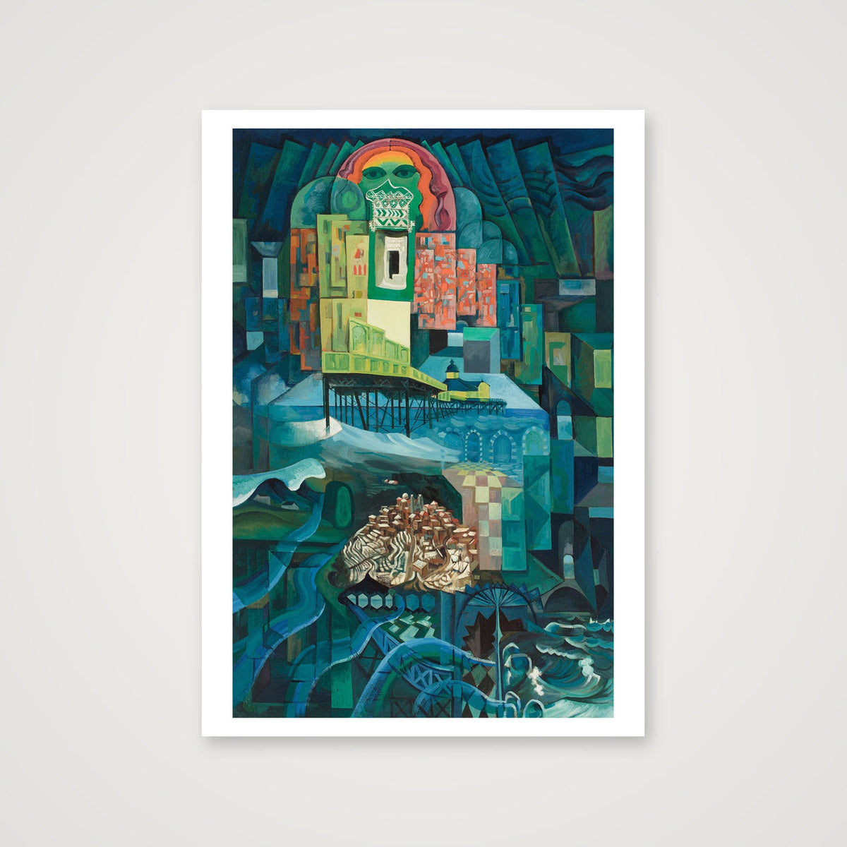 Kubla Khan (Broken Images) — A1 (59×84cm, 23×33") Print only